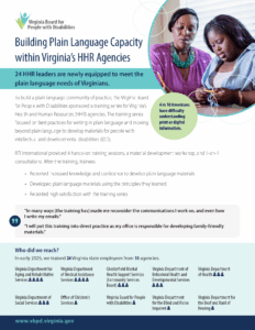 Preview of the Language Access Training Series Impact Brief